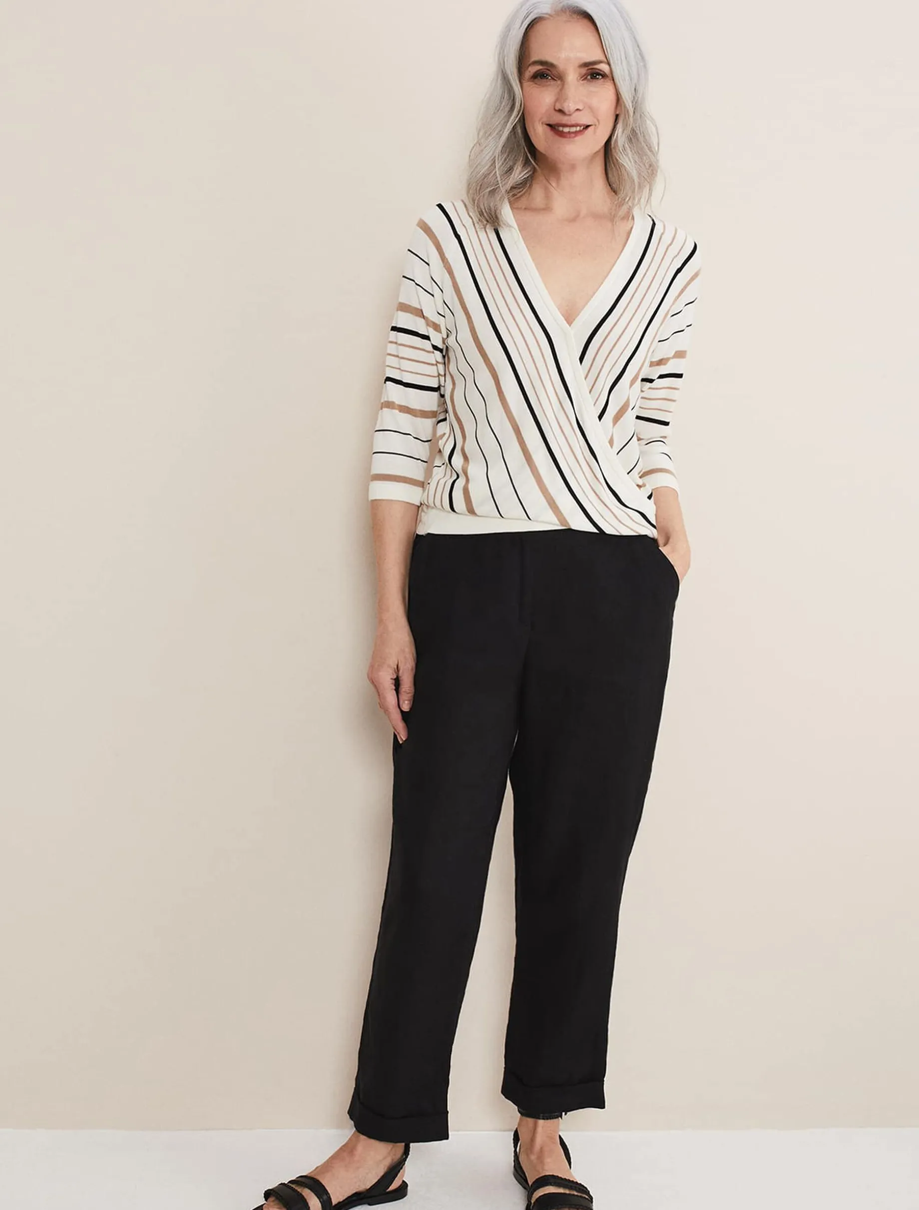 Leonna Striped Knit