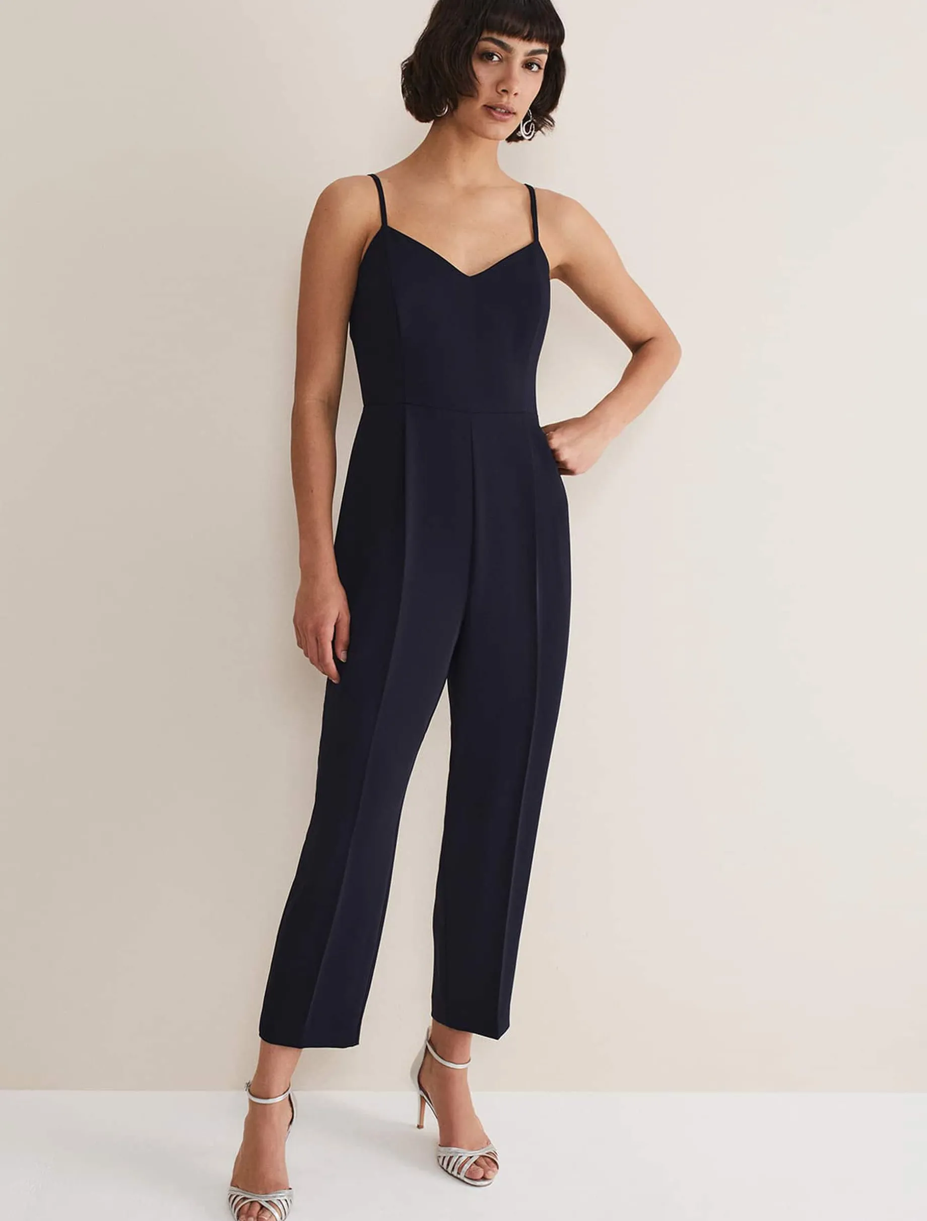 Leonora Chiffon Overlay Jumpsuit