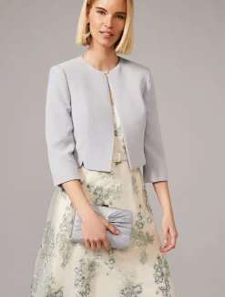Lia Embroidered Fit And Flare Dress