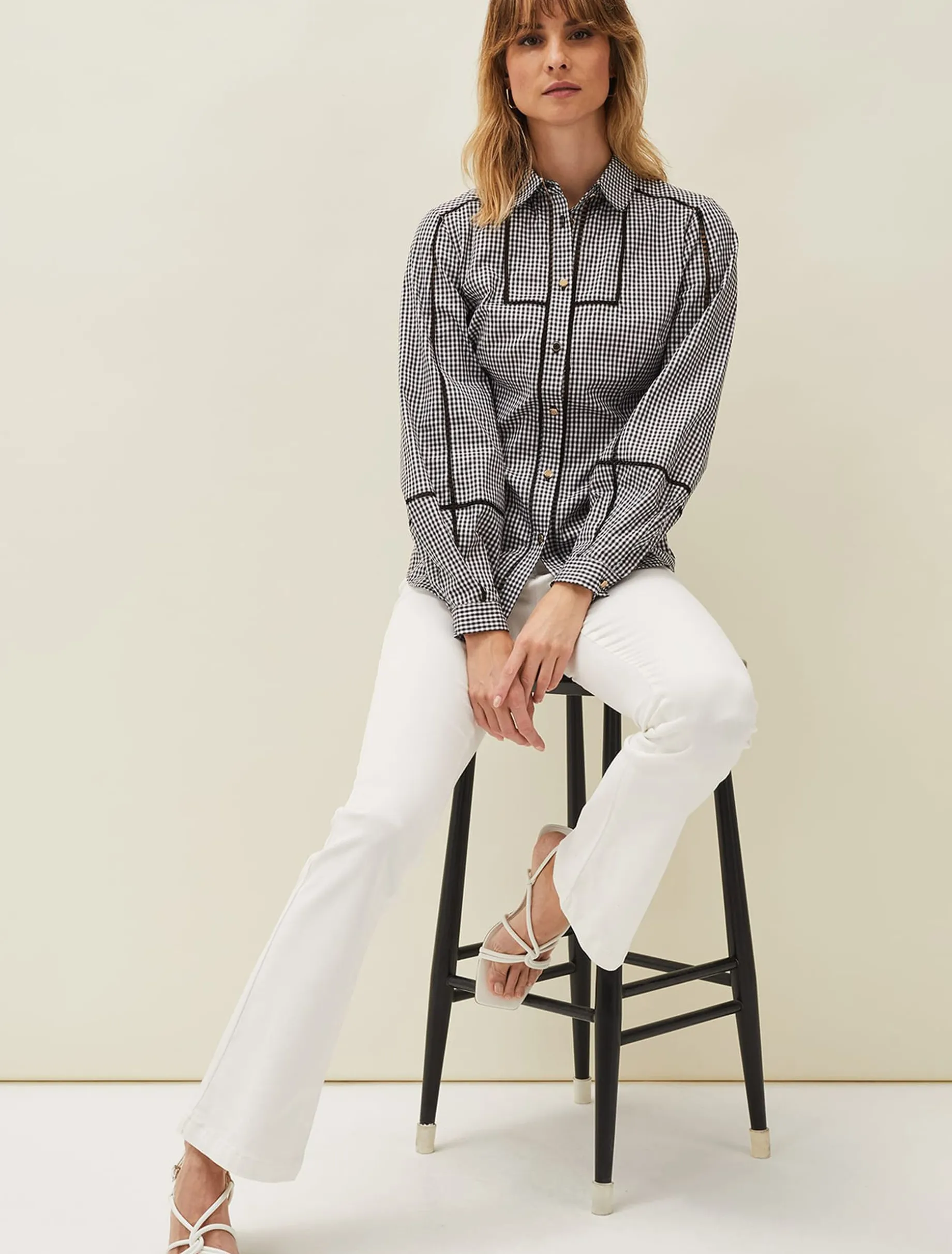 Lia Gingham Shirt