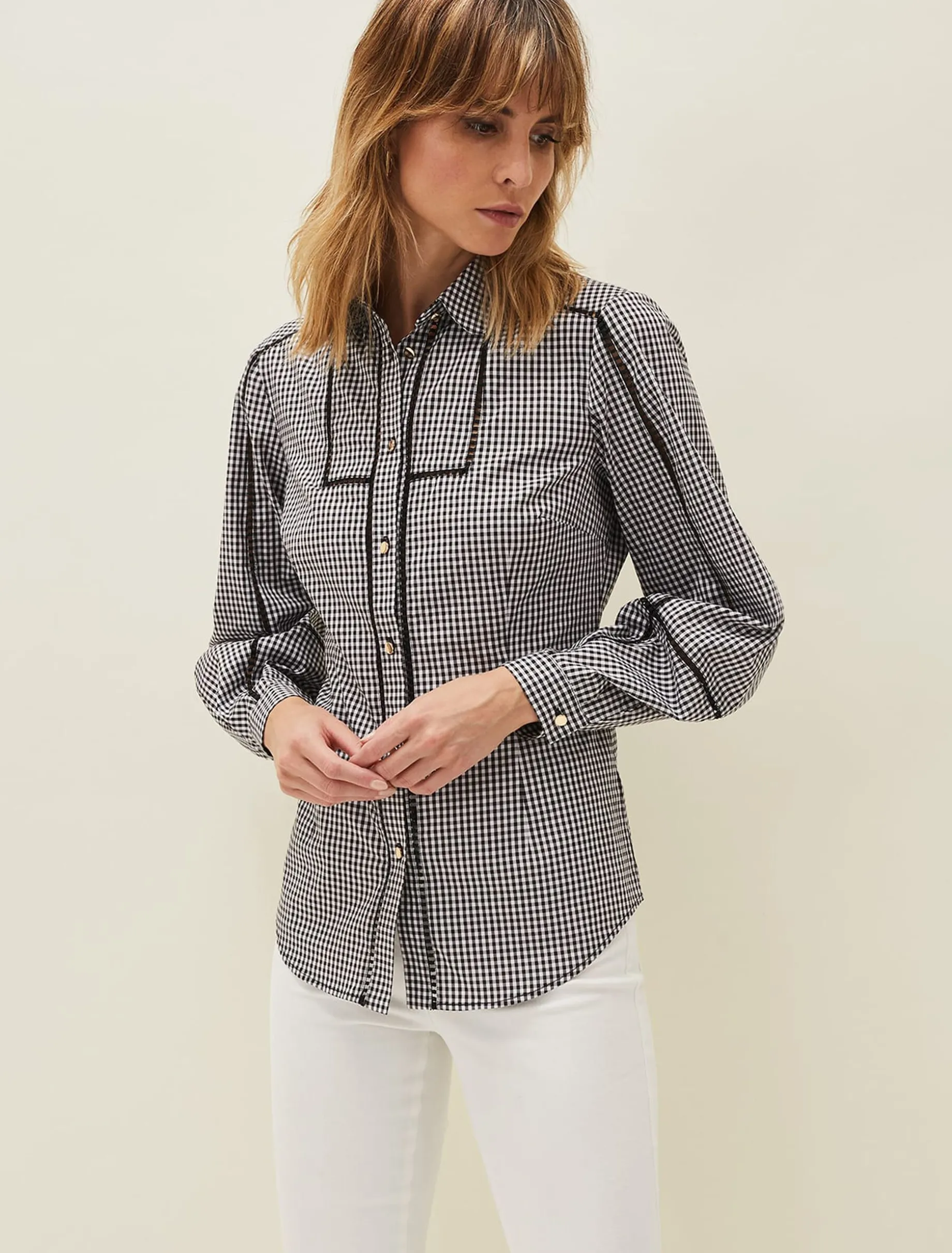 Lia Gingham Shirt