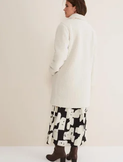 Libbie Longline Teddy Coat