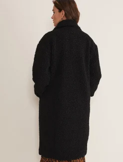Libbie Longline Teddy Coat