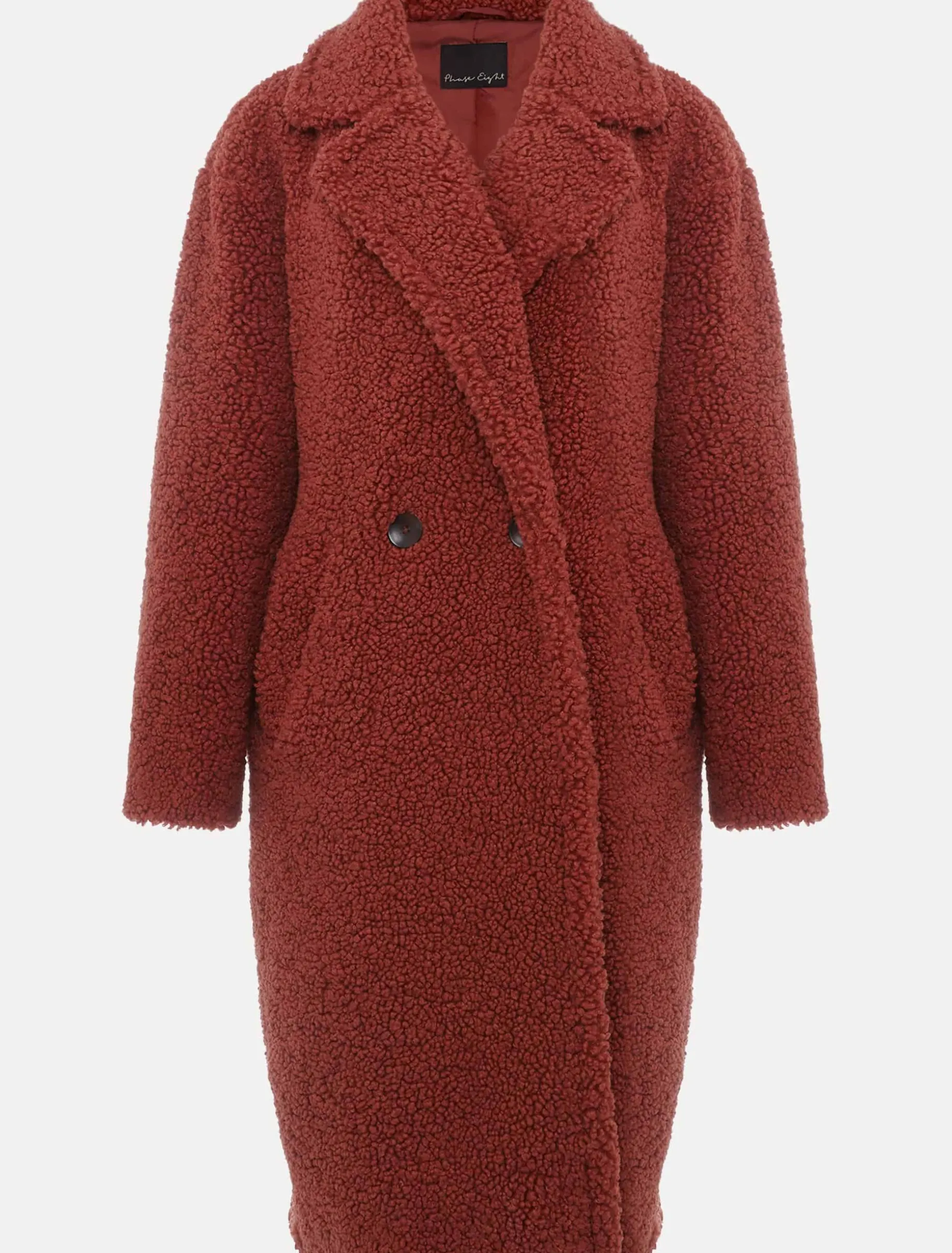 Libbie Longline Teddy Coat