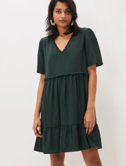 Likita Textured Swing Dress
