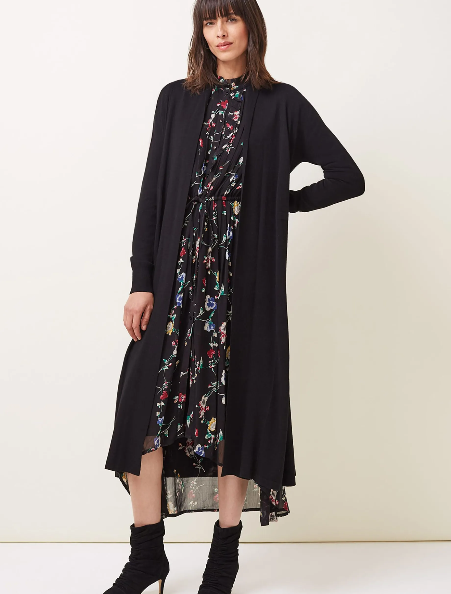 Lili Fine Knit Maxi Cardigan