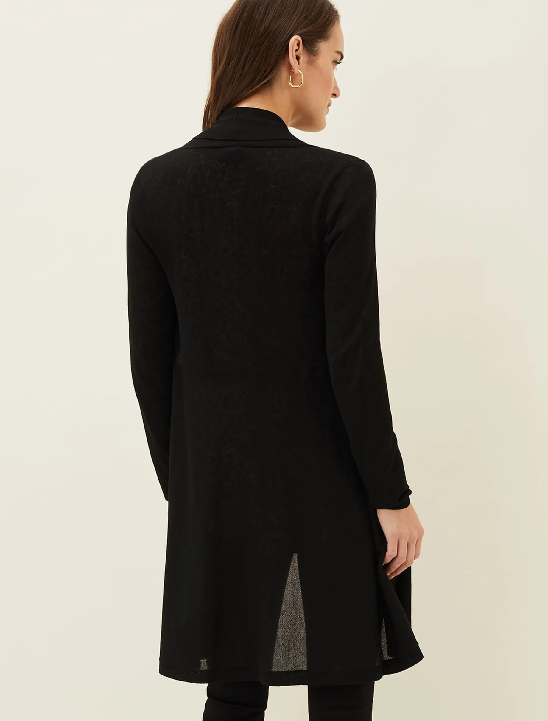 Lili Sheer Longline Cardigan