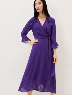 Lilibeth Wrap Midi Dress