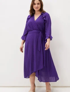 Lilibeth Wrap Midi Dress
