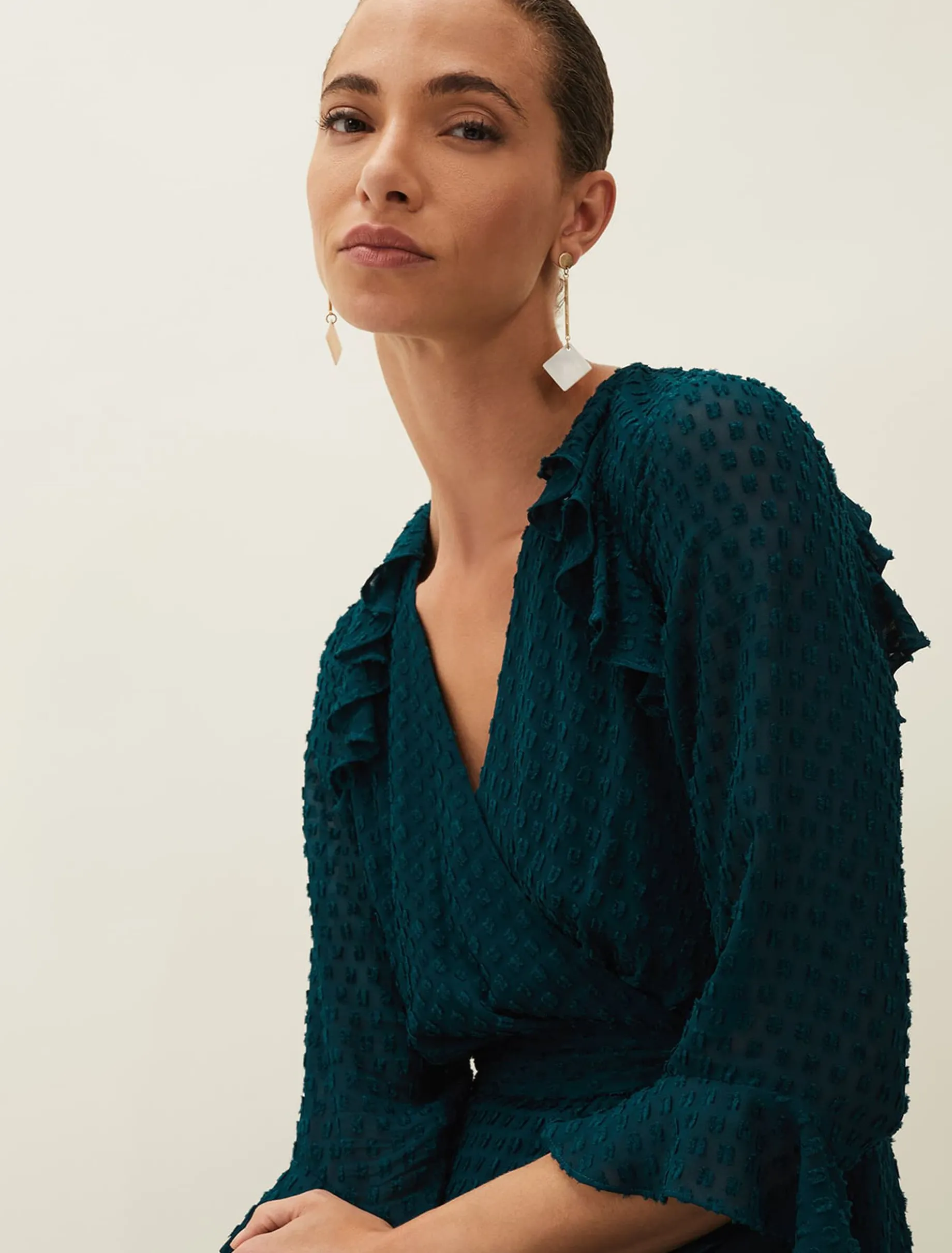 Lilibeth Wrap Midi Dress