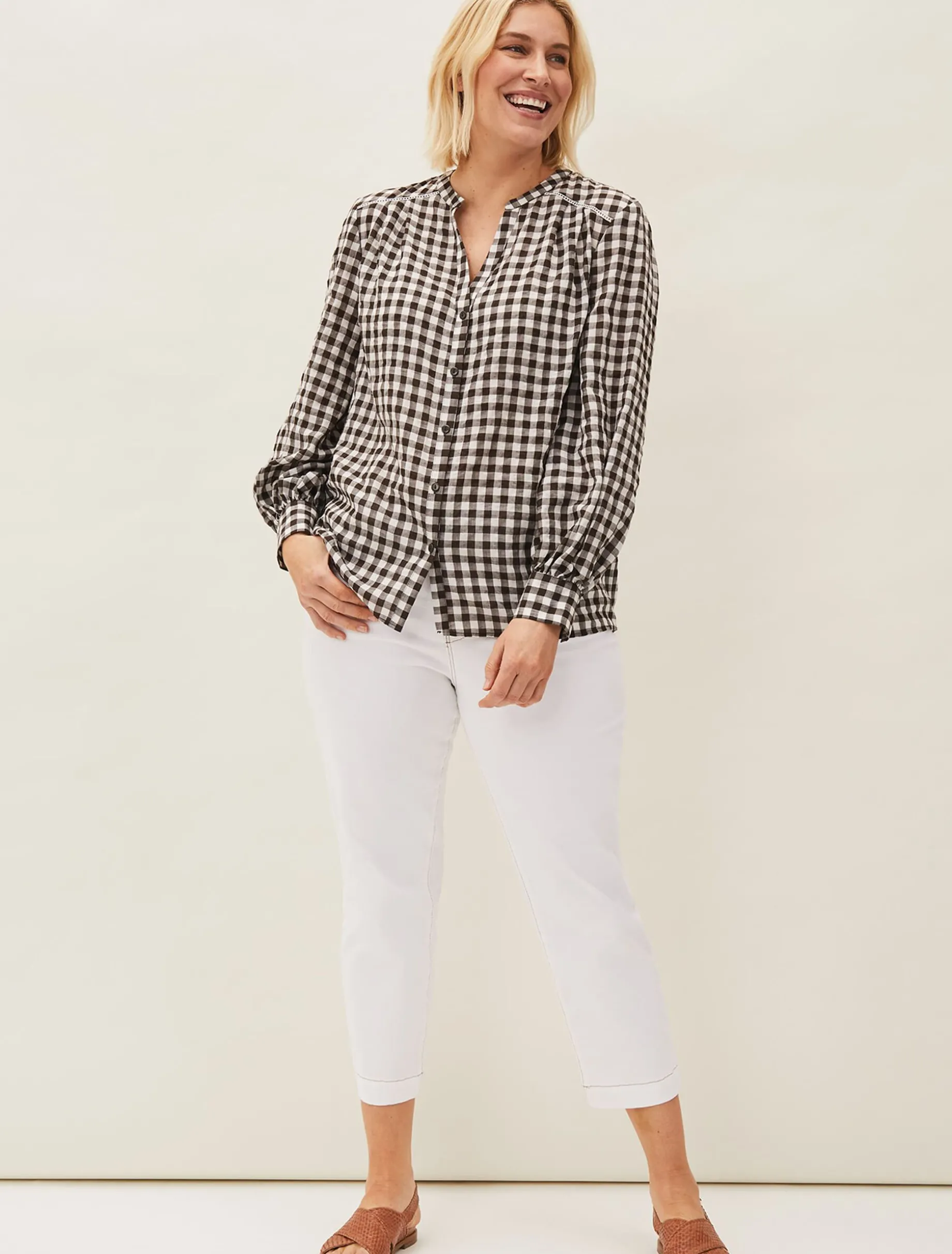 Lillia Gingham Shirt