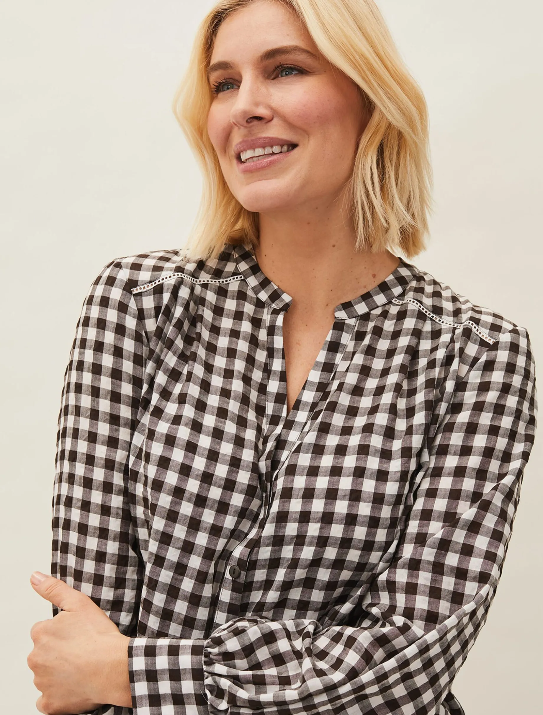 Lillia Gingham Shirt