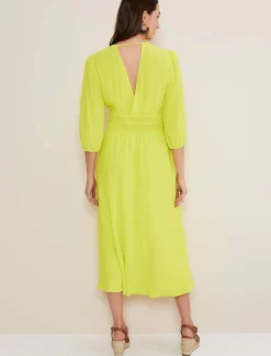 Lina A Line Midi Dress