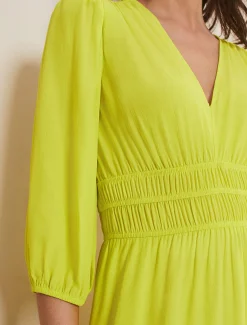 Lina A Line Midi Dress
