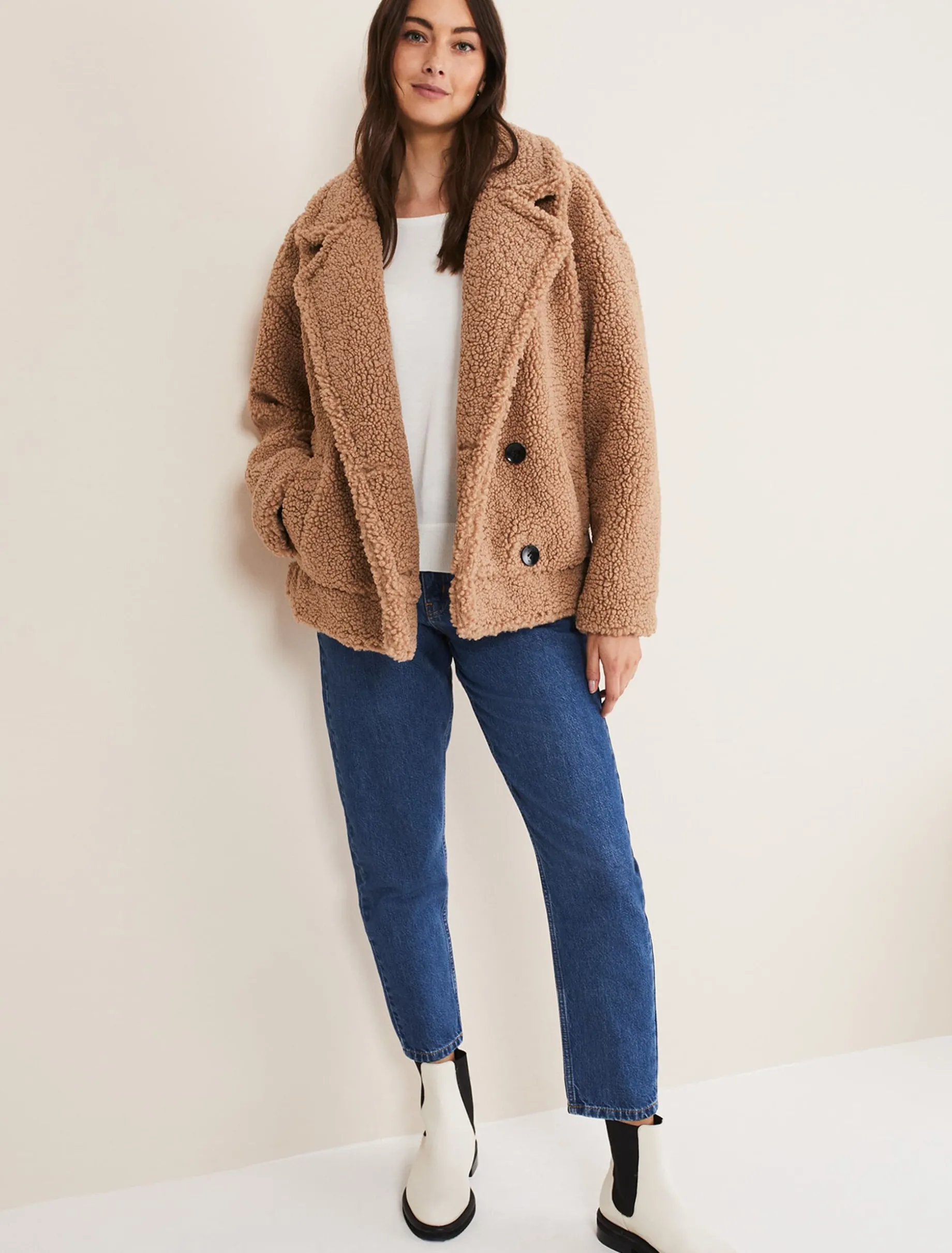 Linda Button Trim Knit