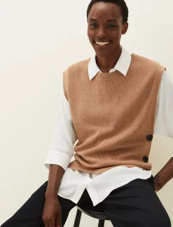 Liv Button Knit Tabard