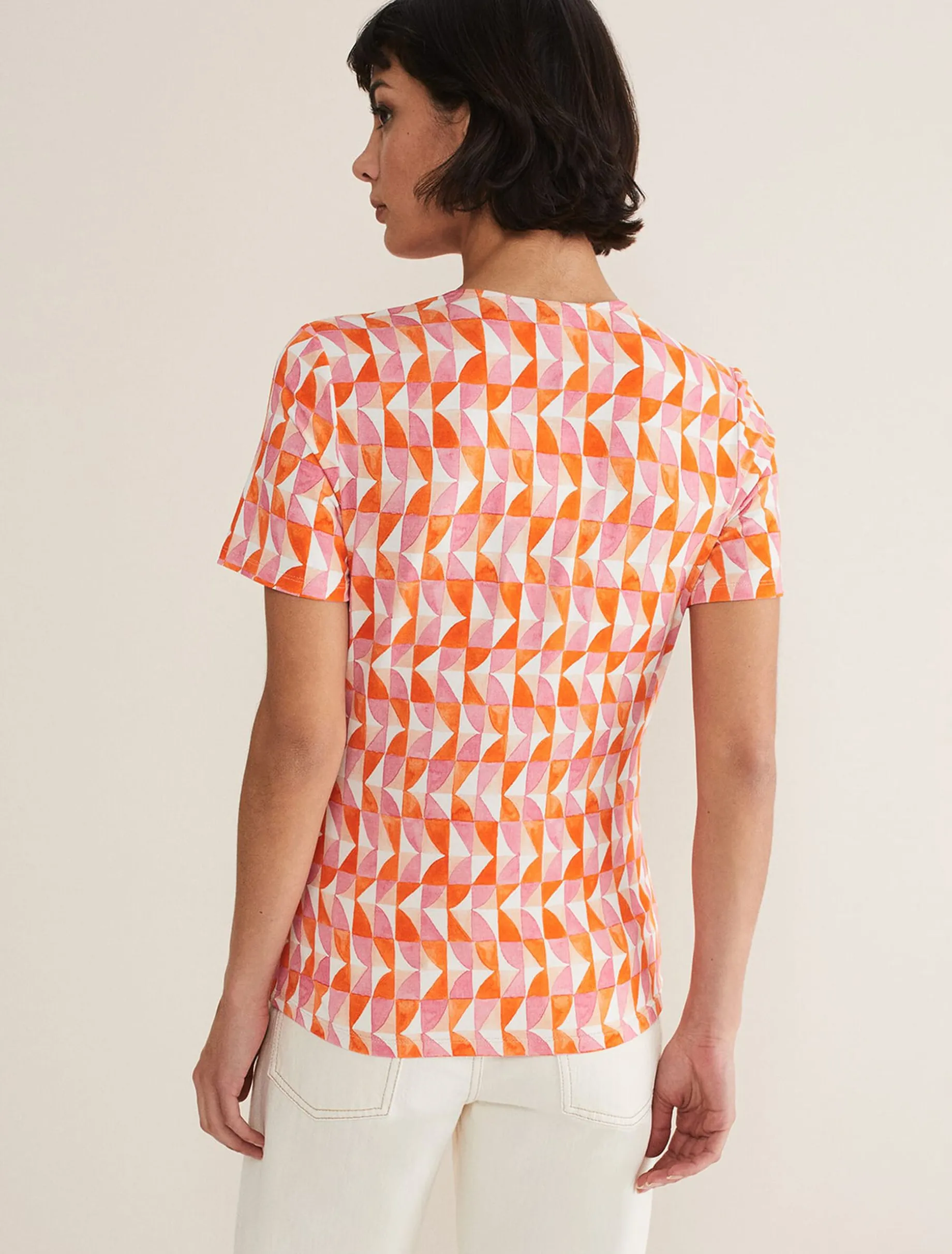 Loicia Geo Wrap Top