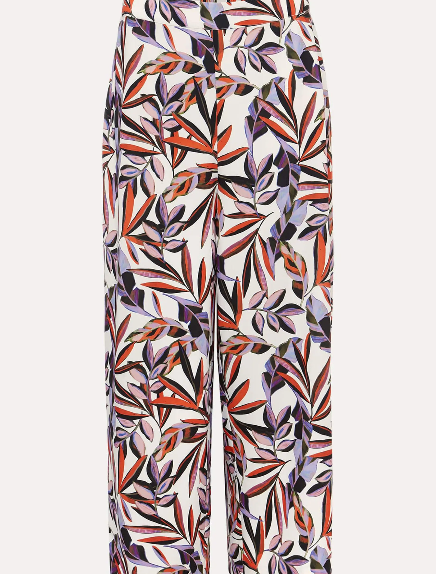 Lois Leaf Print Culottes