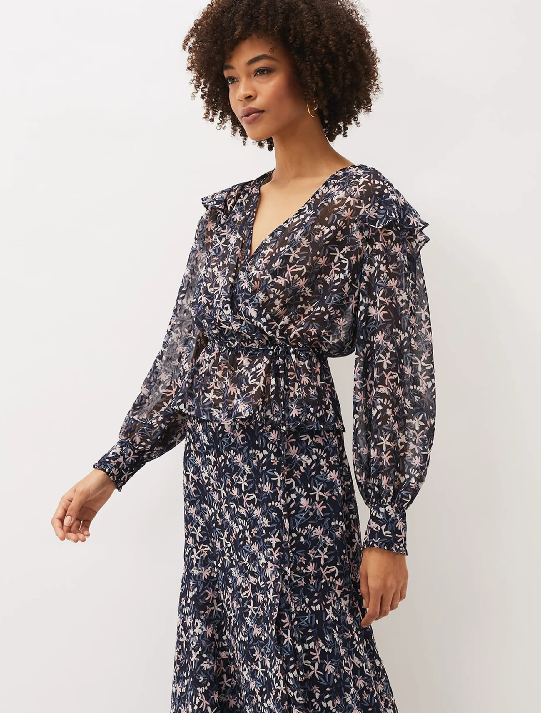 Lola Floral Co-Ord Blouse