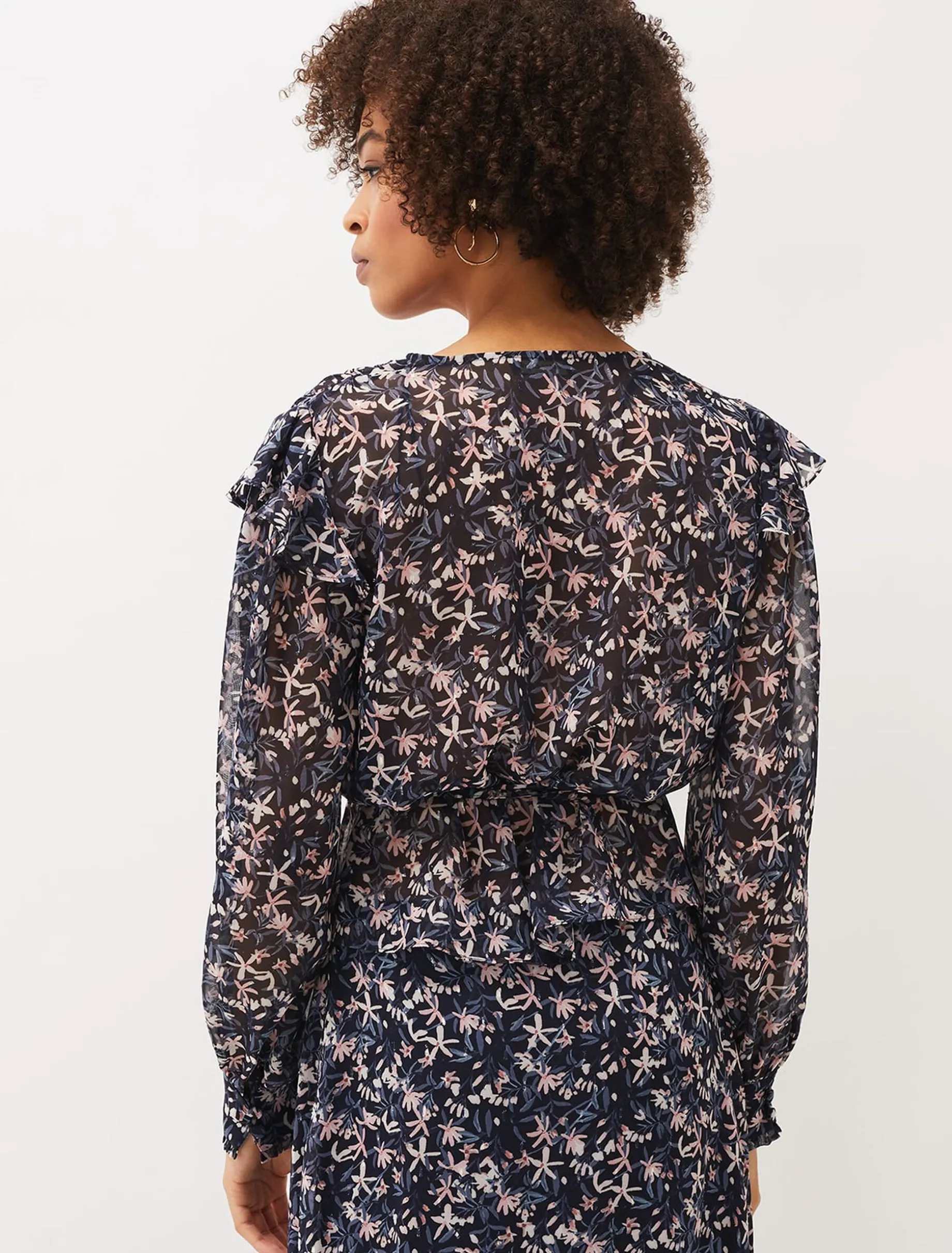 Lola Floral Co-Ord Blouse