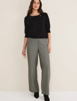 Lolan Zip Trim Knit Jumper