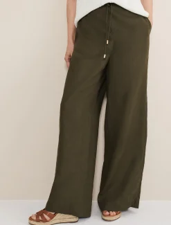 Lolita Drawstring Linen Trouser