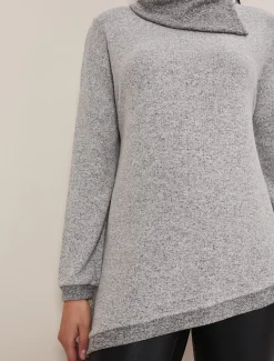 Lorella Split Snuggle Top