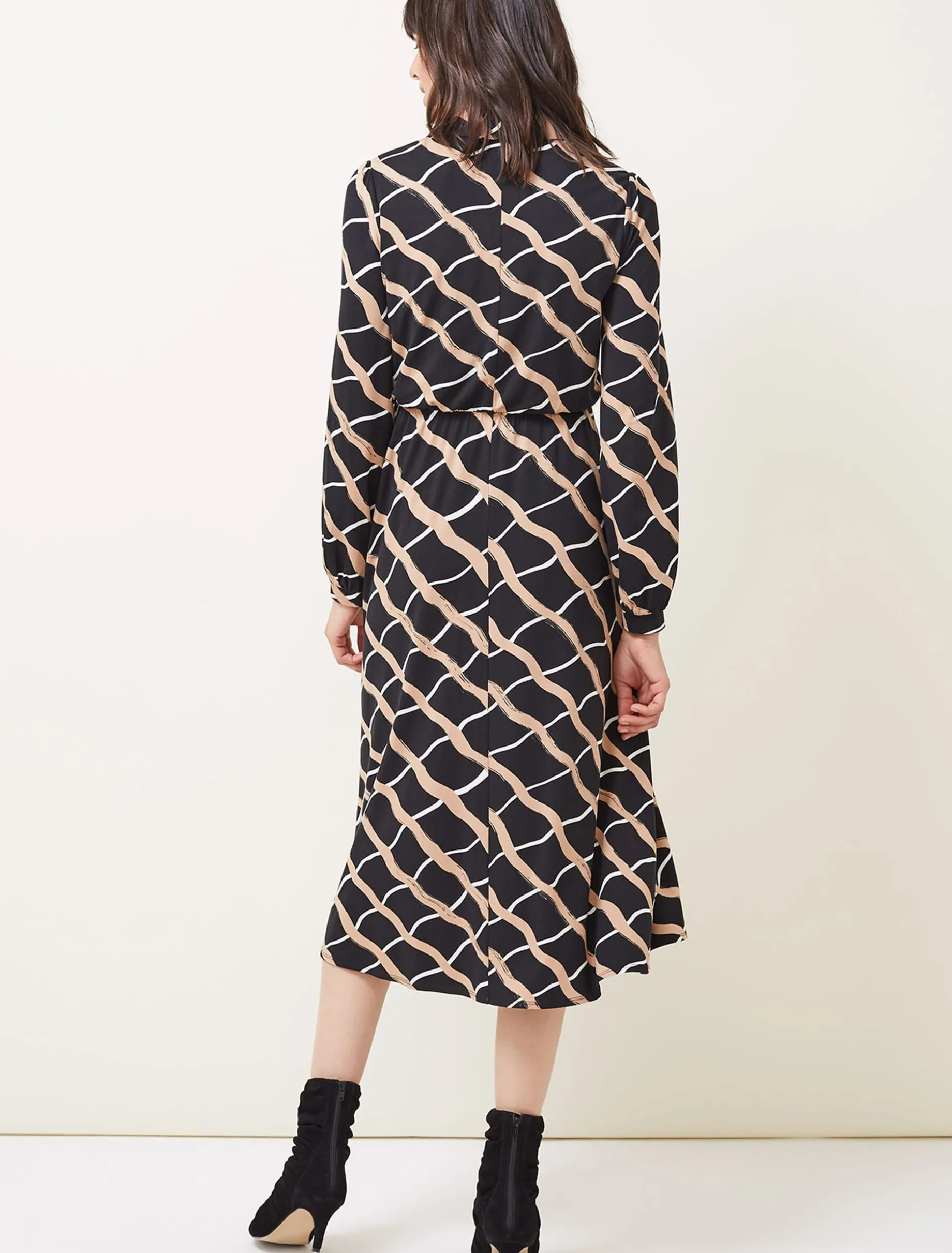Loren Check Shirt Dress