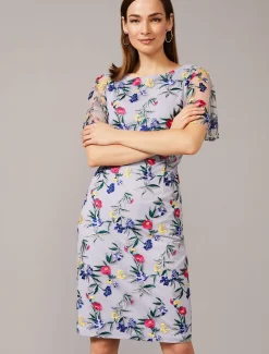 Lorie Floral Embroidered Dress
