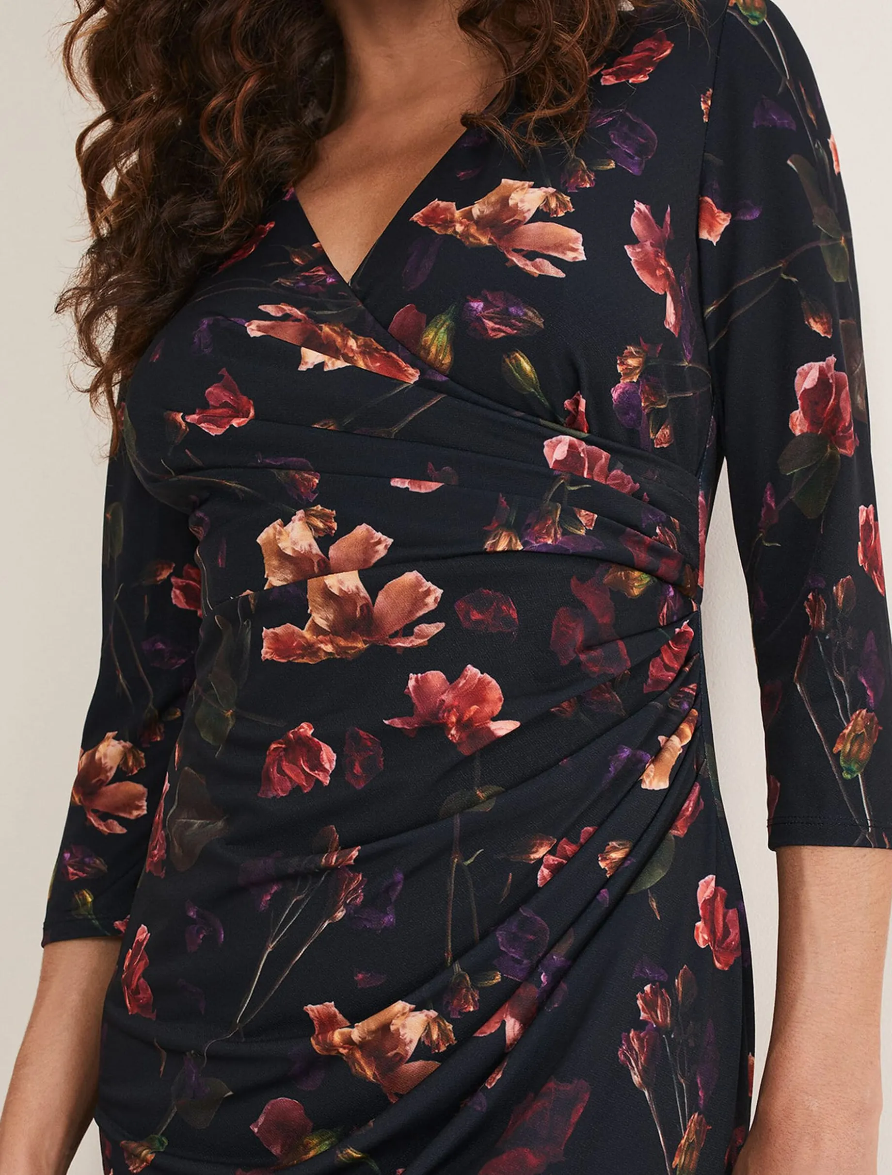 Lottia Print Dress