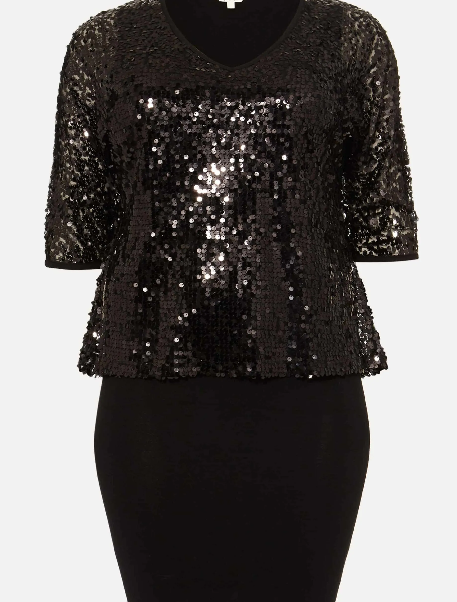 Lottie Sequin Knit Dress