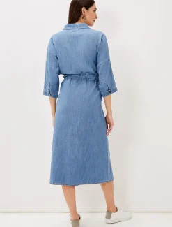 Louella Tie Shirt Dress