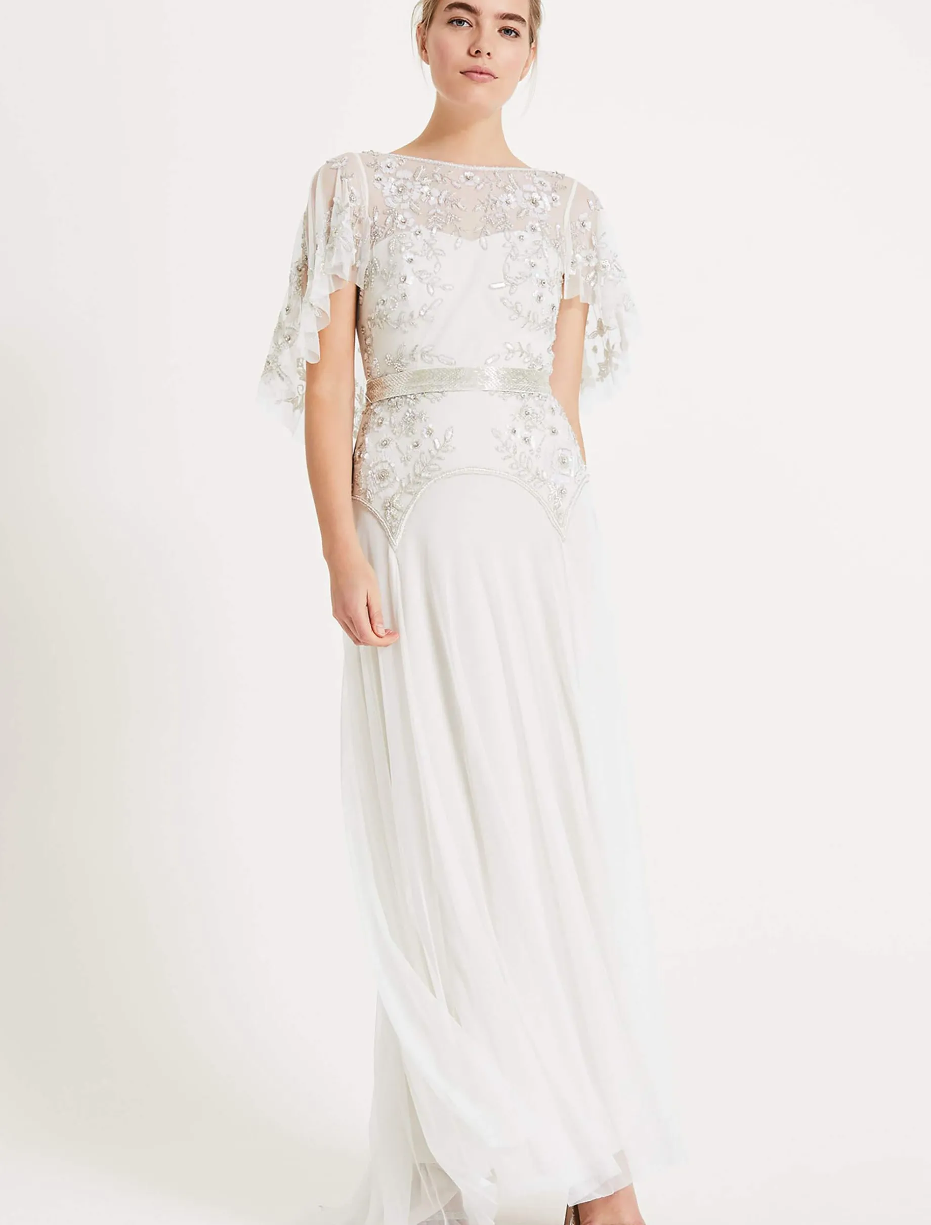 Louise Beaded Wedding Dress