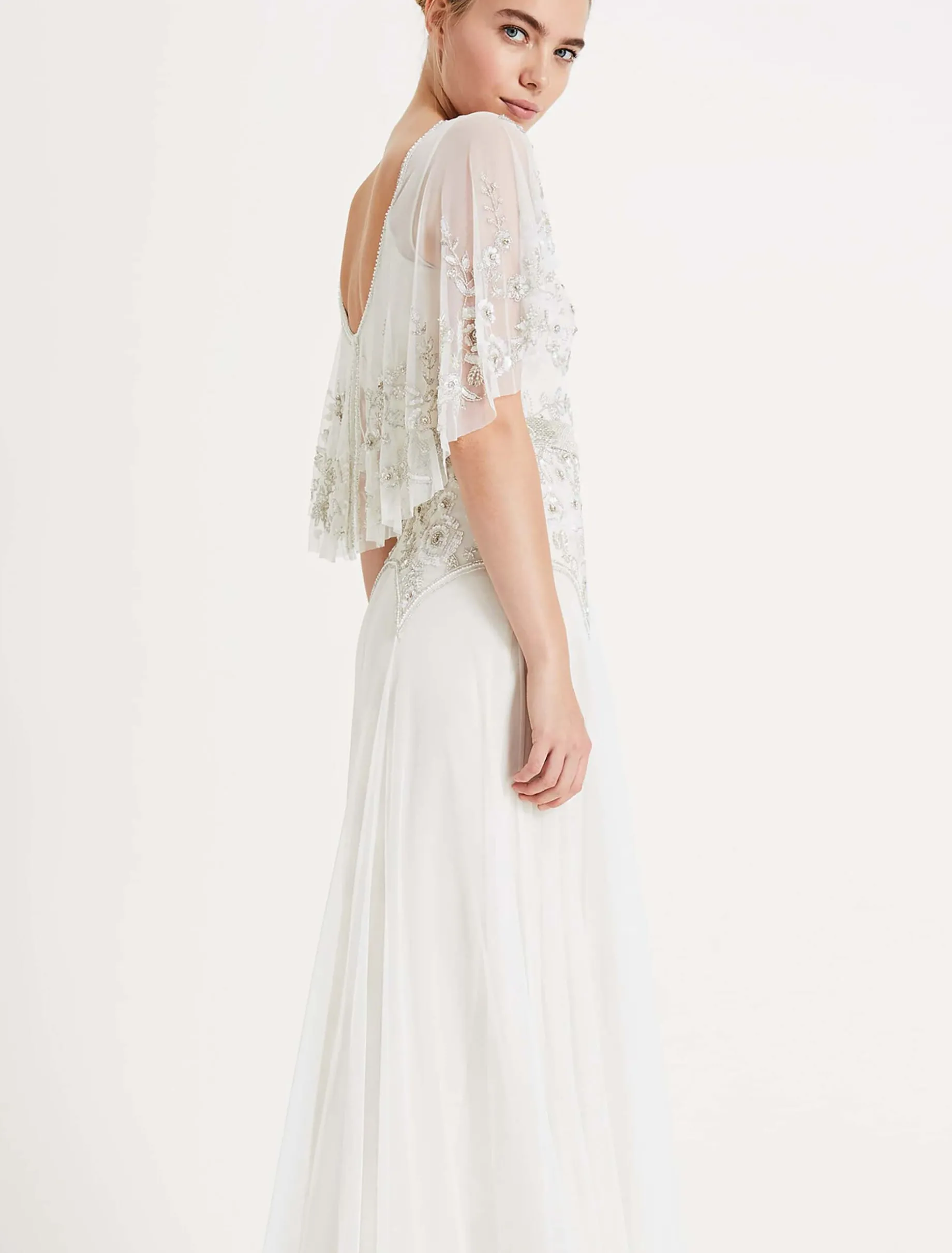 Louise Beaded Wedding Dress