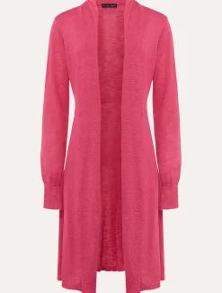 Louise Linen Longline Cardigan