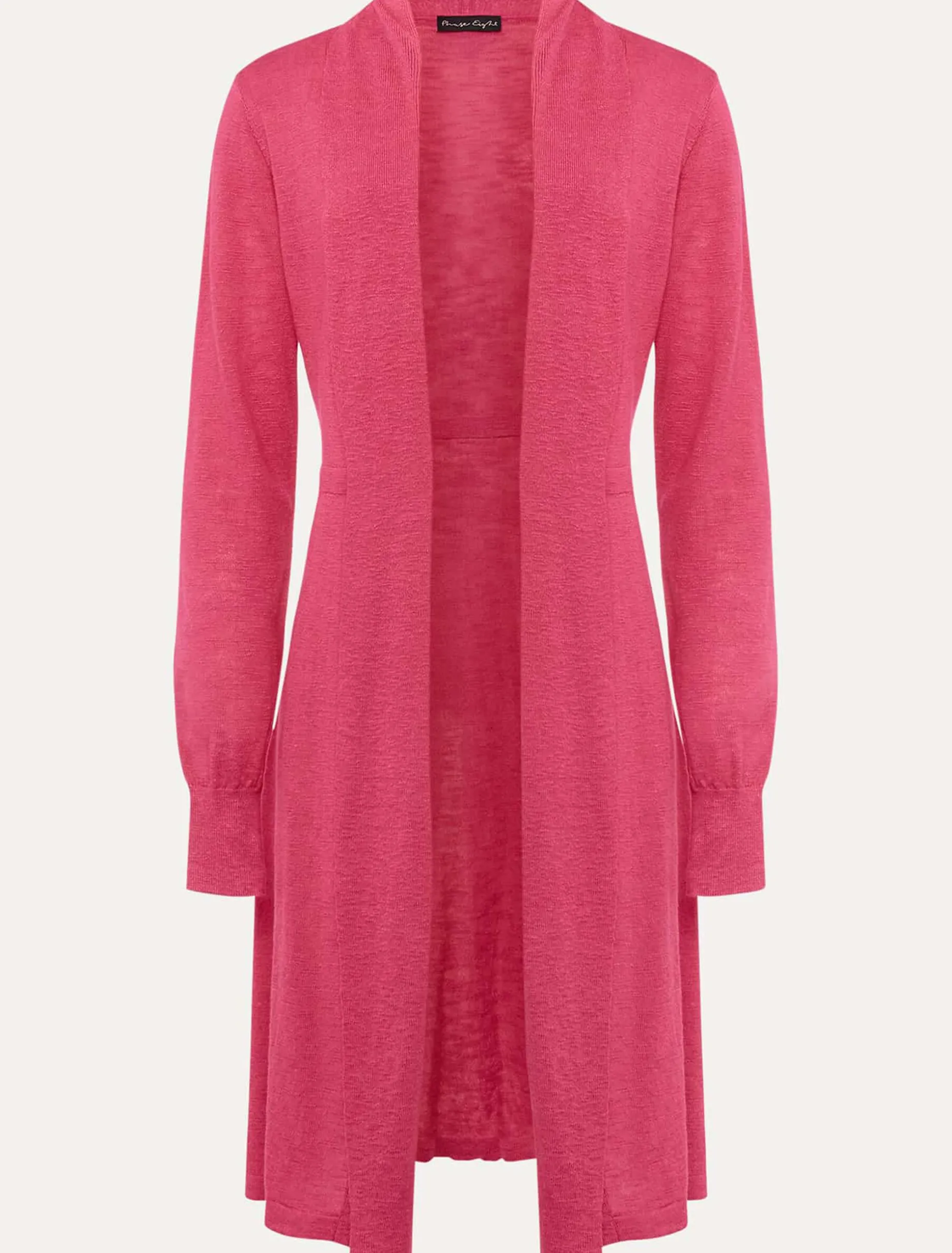 Louise Linen Longline Cardigan