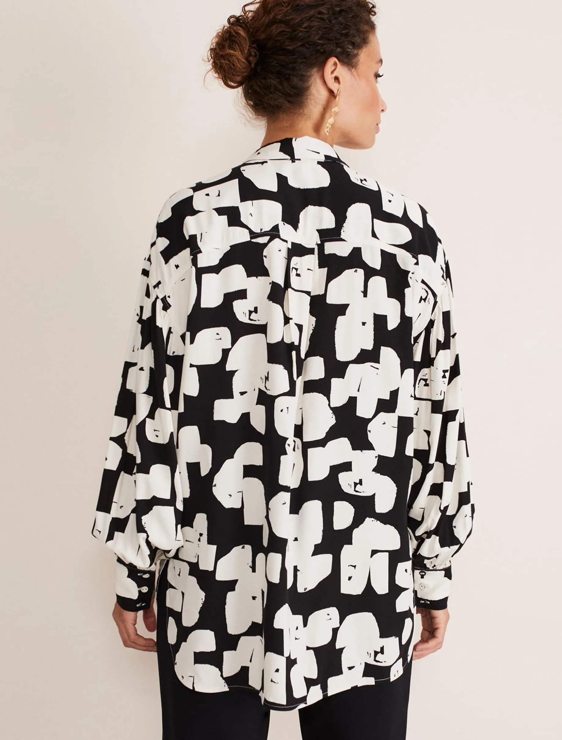 Luana Geo Print Blouse