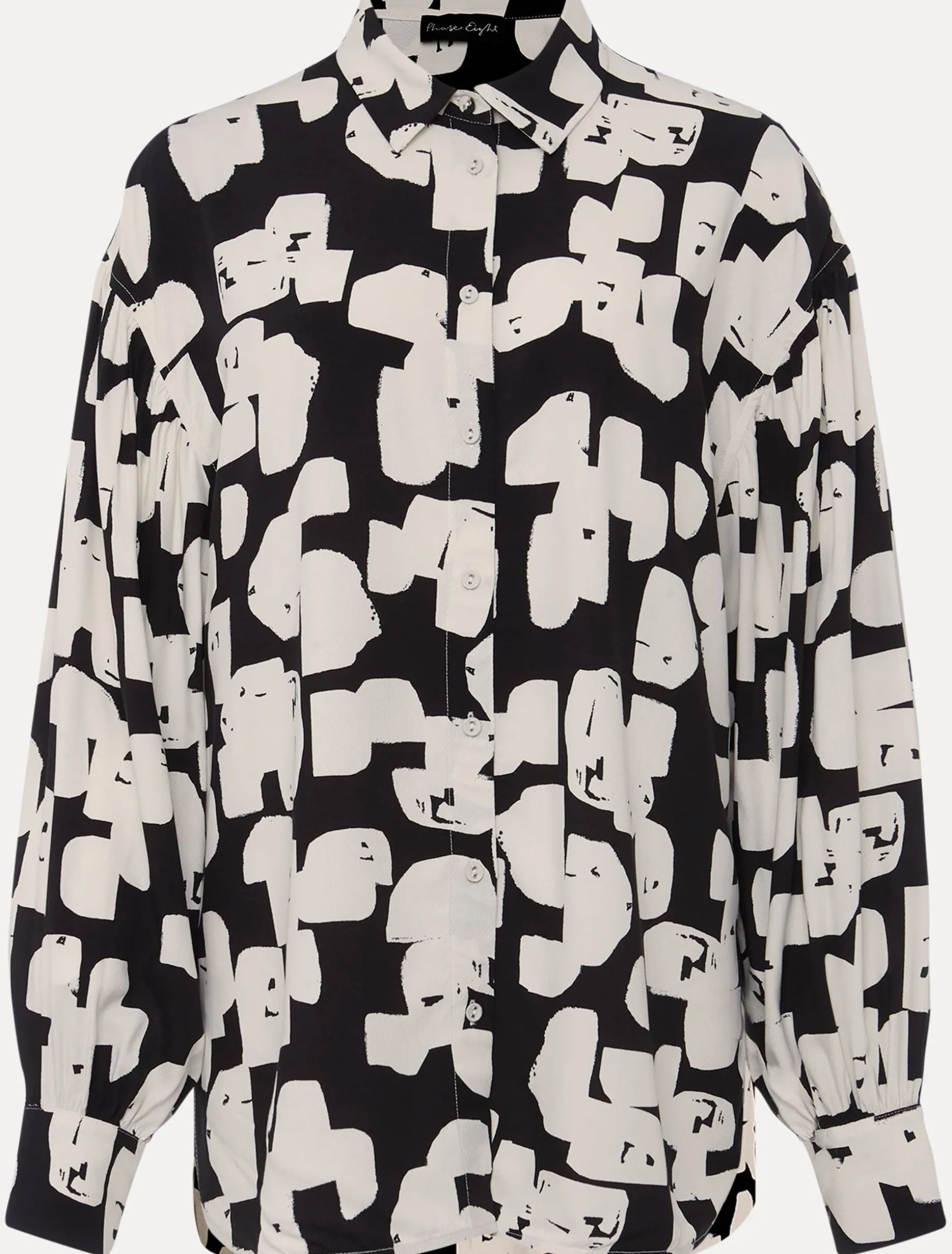 Luana Geo Print Blouse