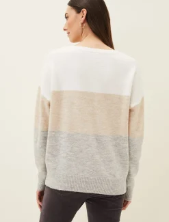 Lucial Stripe Knit Jumper