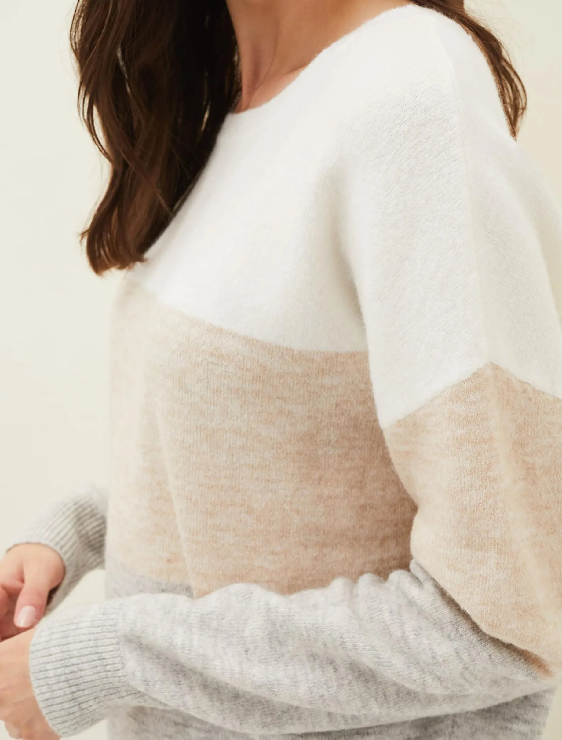 Lucial Stripe Knit Jumper