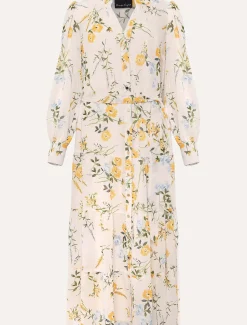Lucie Floral Shirt Midaxi Dress