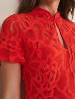 Lulu Lace Midi Dress
