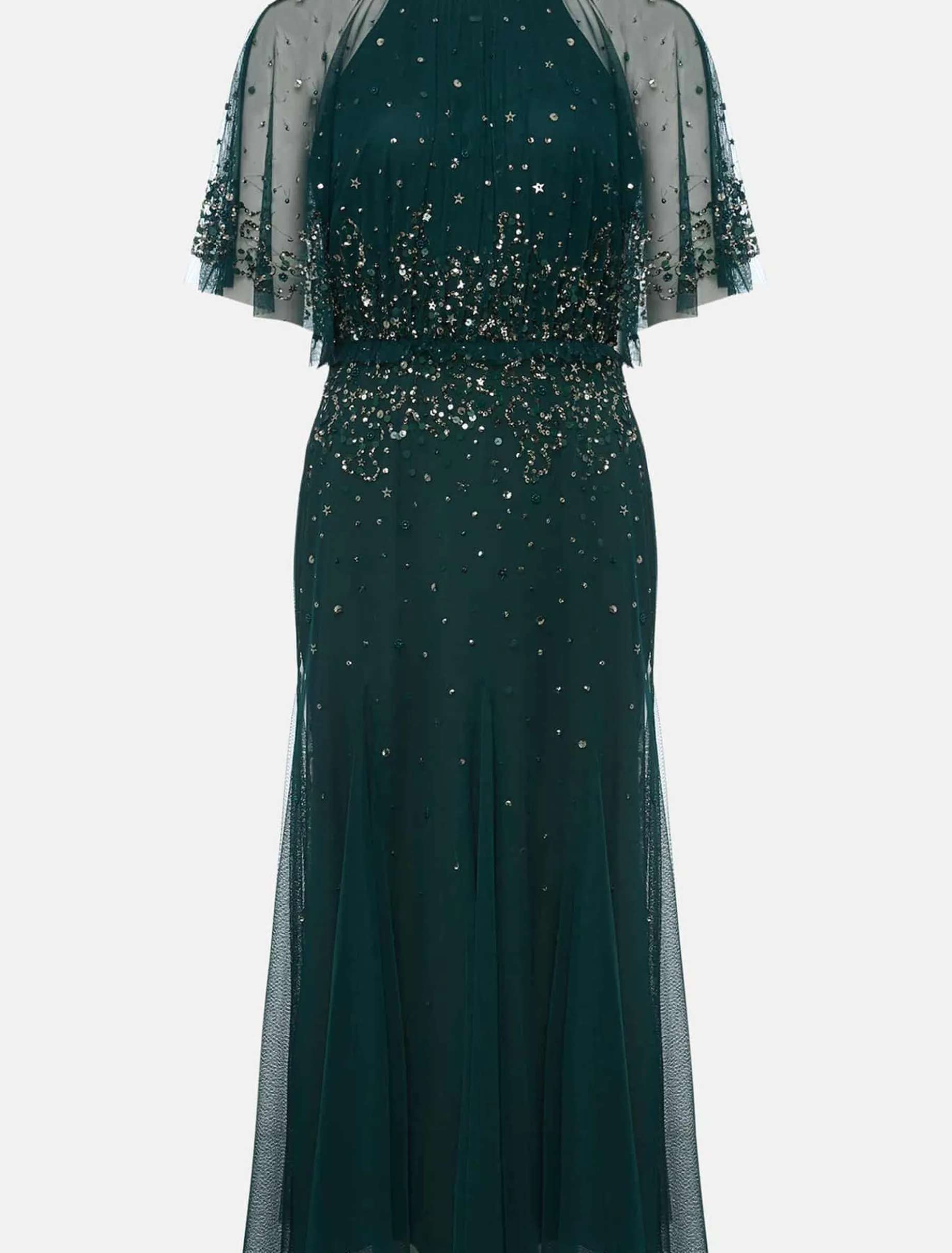 Lumi Short Tulle Beaded Dress
