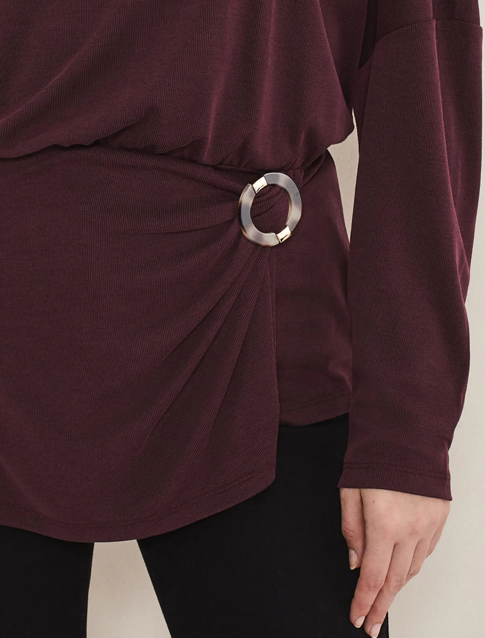Lusinda Trim Detail Top