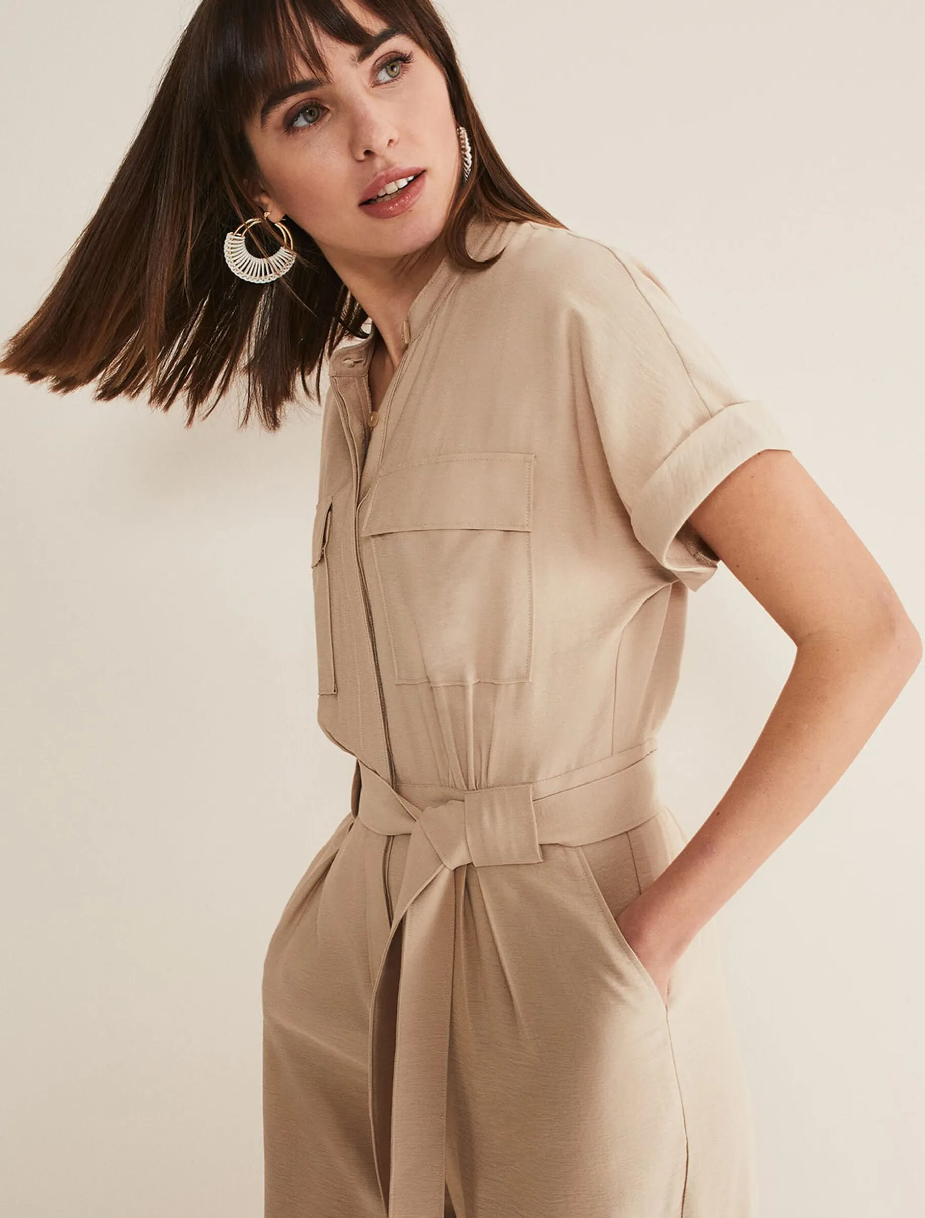 Lyla Belted Jumpsuit