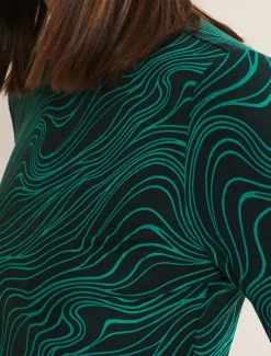 Macey High Neck Top