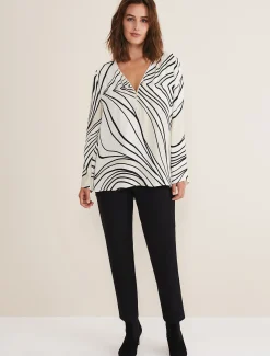 Macie Zip Blouse
