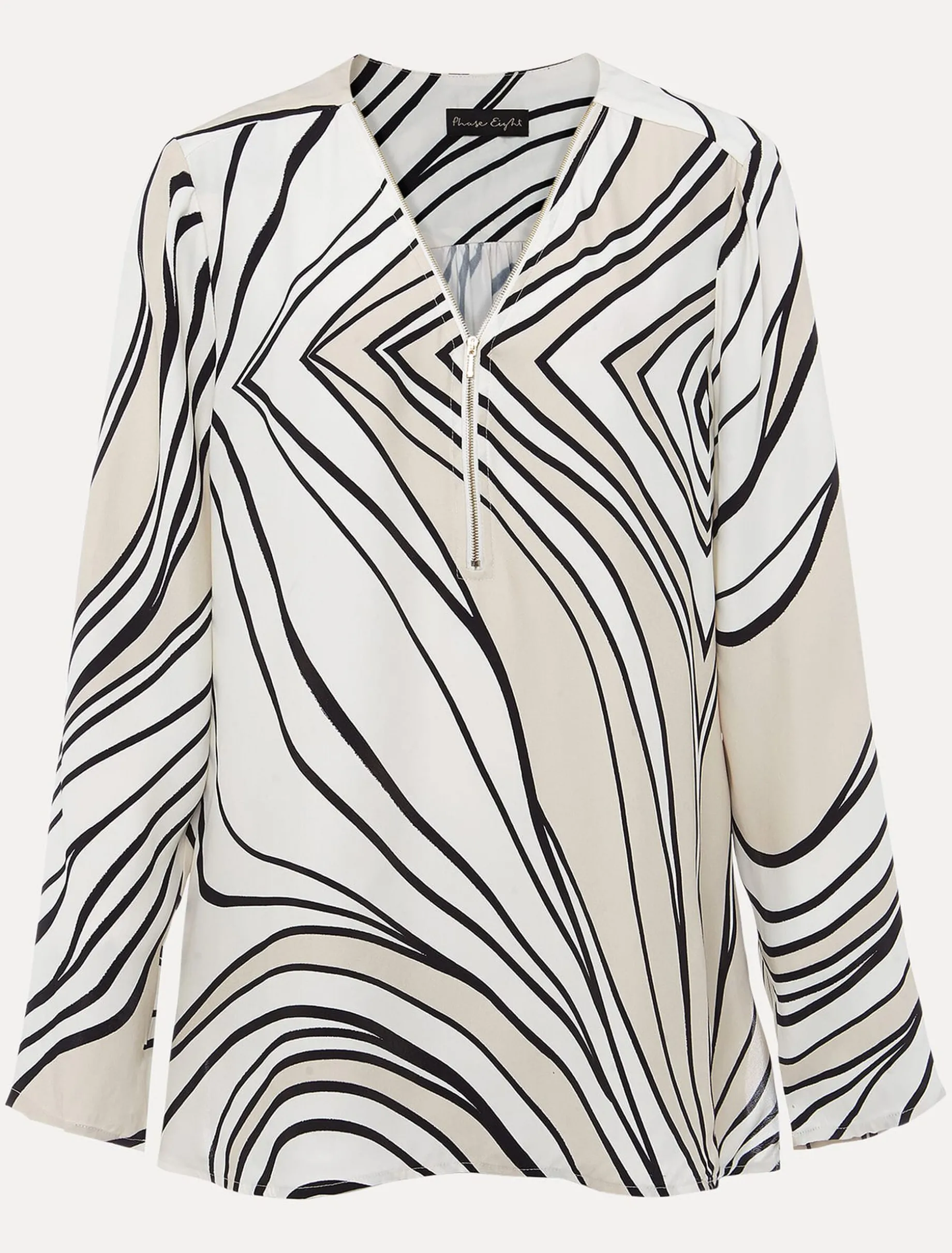 Macie Zip Blouse