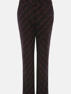 Mackenzie Geo Jacquard Tapered Trouser