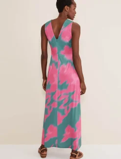Madison Abstract Maxi Dress
